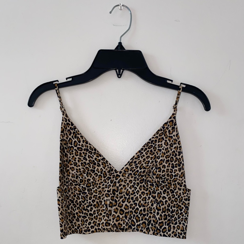 Zara Cheetah Print Tank Top